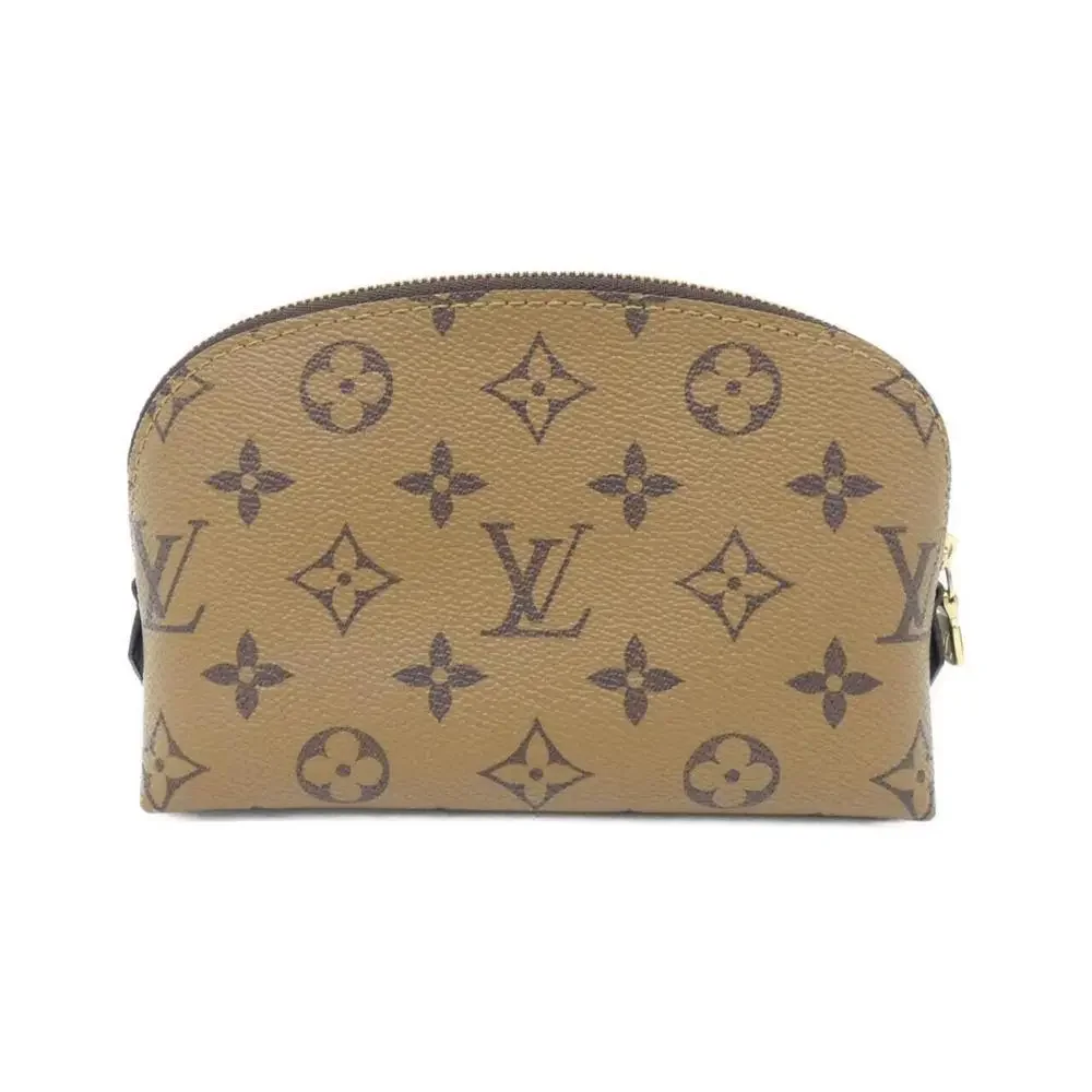 LOUIS VUITTON Authentic Brown Monogram Pochette Pouch - Picture 2 of 9